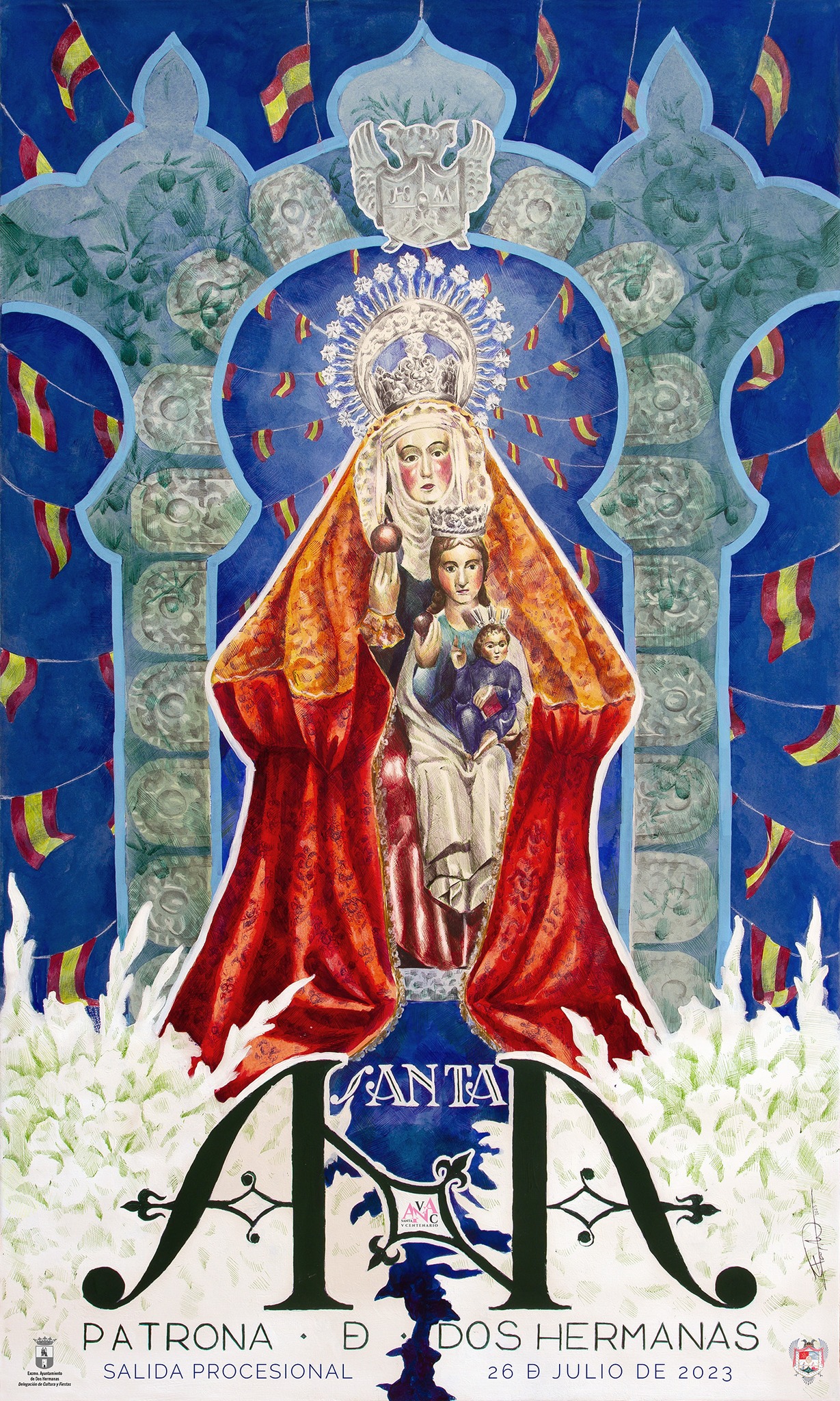 Fiestas patronales de Santiago y Santa Ana 2023 Dos Hermanas
